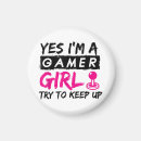 Recherche de gamer magnets Fille