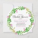 Recherche de floral wreath invitations Couronne fleurie