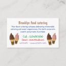 Recherche de scoops cartes visite Dessert