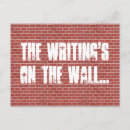 Recherche de mur cartes postales Motif