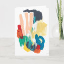 Recherche de peintures abstraites vœux cartes Moderne