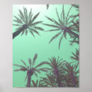 Zoek naar palm trees kunst Blauw