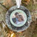 Recherche de christmas ornamente Newly weds