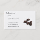 Recherche de grain de café cartes visite Cappuccino