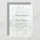 Recherche de feuille monstera invitations Couple