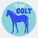Recherche de colt autocollants Cheval