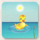 Recherche de canard mignon dessous de verres Lac