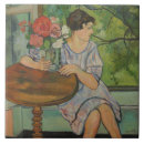 Recherche de fenêtre rose carreaux Fleurs