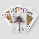 Recherche de as pique de jeux de cartes Grunge