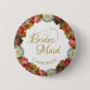 Recherche de la le fleur vie badges Bridesmaid