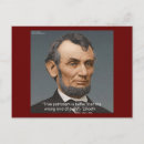 Recherche de citations patriotiques cartes postales Abraham lincoln