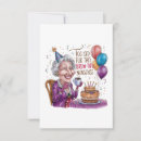 Recherche de vieille dame vœux cartes Humour senior