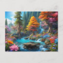Recherche de forêt enchantée cartes postales Paysage