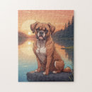 Recherche de boxer puzzles Animaux de compagnie