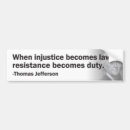 Recherche de thomas jefferson voiture autocollants Patriote