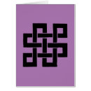 Recherche de symbole sacré cartes postales Géométrique