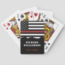 Recherche de pompiers jeux de cartes Service d'incendie