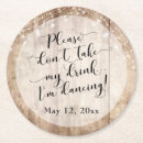 Recherche de faveurs de mariage sous verres Bois