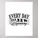 Zoek naar nieuw begin posters Motiverend