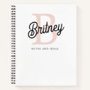 Recherche de pastel rose carnets Monogramme