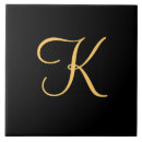 Recherche de or carreaux Initiales