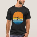 Recherche de canoë tshirts Coucher de soleil