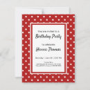 Recherche de points de polka invitations Blanc
