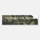 Recherche de troupes soutien voiture autocollants Armée