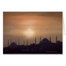 Recherche de mosquée bleue cartes postales Silhouette