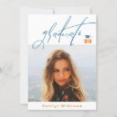 Recherche de orange et bleu invitations Moderne