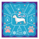 Recherche de noël de chien posters Santa claus