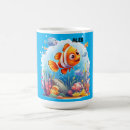Recherche de poissons colorés tasses Sous la mer