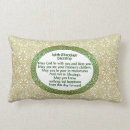 Recherche de bénédiction irlandaise coussins Vert