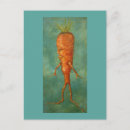 Recherche de carotte cartes postales Veggie