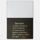 Recherche de sarcasm post its Sarcastique