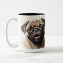 Recherche de chien blanc tasses Noir et blanc