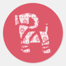 Recherche de motif scandinave autocollants Flocons de neige