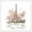 Recherche de personnes heureuses autocollants Vintage