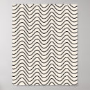 Recherche de zigzag noir et blanc posters Géométrique