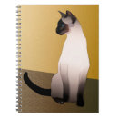 Zoek naar siamese cat notitieboeken Dieren