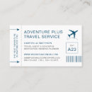Recherche de agent de voyages cartes visite Vacances