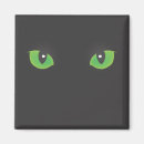 Recherche de chat halloween magnets Yeux