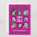 Recherche de 18ème pour elle anniversaire invitations Blanc