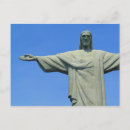 Recherche de rédempteur cartes postales Brésil