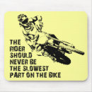 Recherche de moto drôle tapis souris Motocross