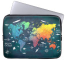 Zoek naar wereldkaart laptop sleeves Atlas