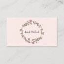 Recherche de bourgeons cartes visite Fleurs