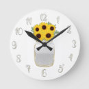 Recherche de pot de fleur horloges Cuisine