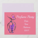 Recherche de bouteille de parfum invitations Violet