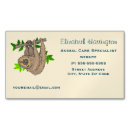 Recherche de suis paresseux cartes visite Animal